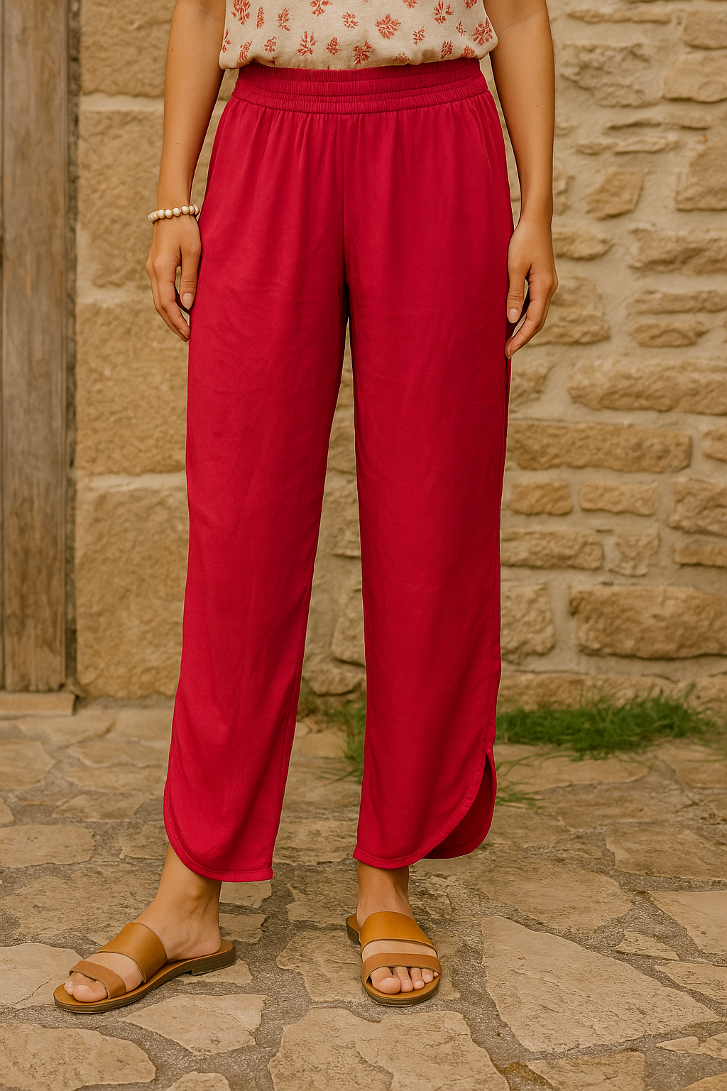 Pantalon Fushia