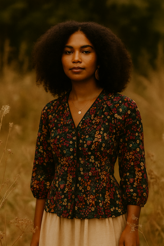 Blouse floral