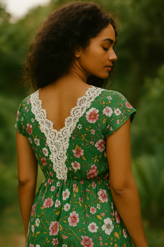 Robe à fleurs